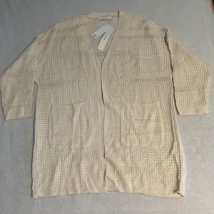 IsomeI Women Ivory Cardigan - Size XL